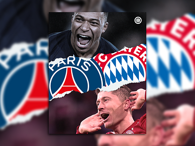 PSG v FCB champions league debut debut shot fcb football psg soccer sports graphics