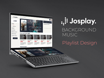 Josplay Dashboard Design 2d 2d art brand branding dashboard dashboard design design digital digital art graphic design identity branding illustration music ui ui dashboard ui ux ux website website design