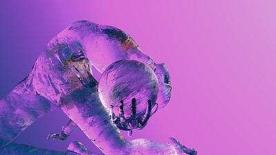 Gymnast 3d abstract c4d experiment octane