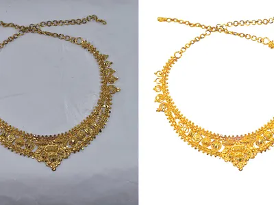 jewellery background remove and retouching