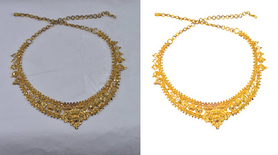 jewellery background remove and retouching