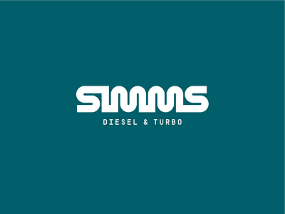 simms automotive brand identity concept engineering identity logo