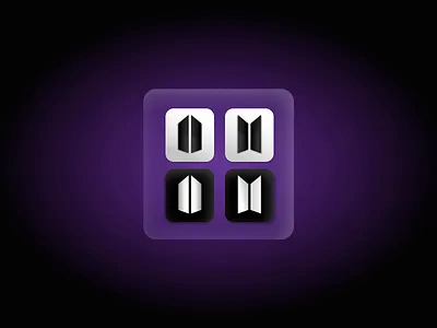 BTS ARMY Icon brand brand identity branding bt21 bts bts army icon logo