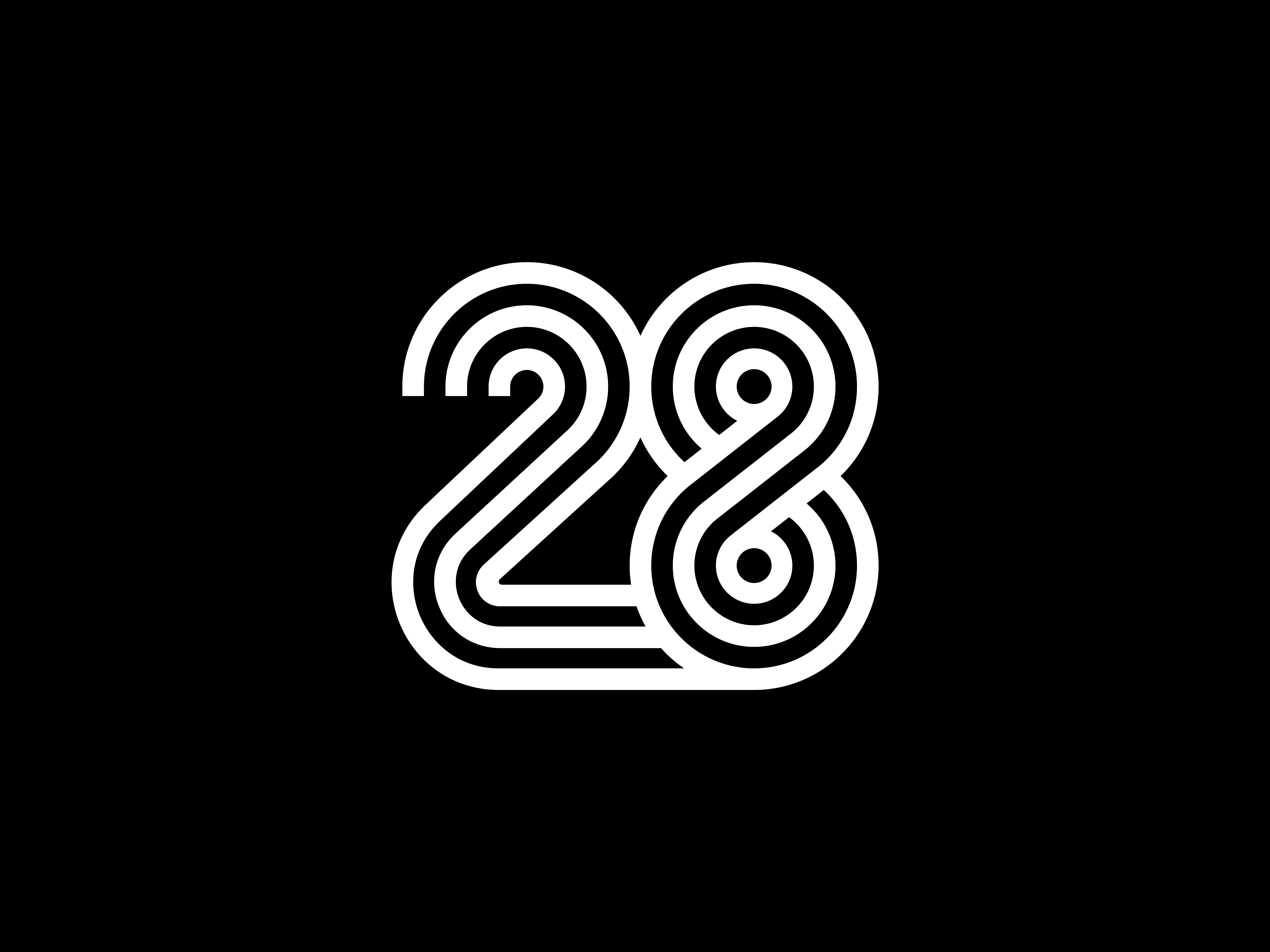 Number 28 Logo Update by Mihai Dolganiuc on Dribbble