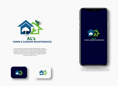 Al s Garden & Maintenance app art art direction artist artwork branding design illustration logo logo design logodesign logos minimal typography ui ui design uidesign uiux ux