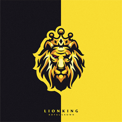 lion kings angry brand character e sport esport esports king lion lion king logo mascot sport