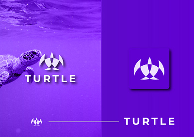 Turtle Logo Design illustrator letterlogo logo logoart logodesign logotype turtle logo