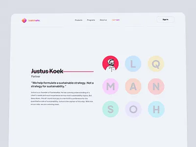 Our team 🪴 figma hover illustration interaction our team peep team teammate