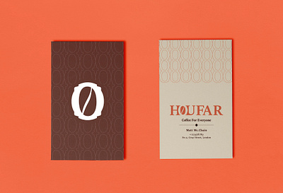Houfar brand design brand identity branding design business card logo logodesign
