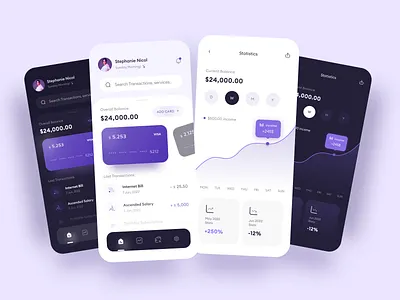 Simple Finance App - Concept app app design bank app banking banking app design finance finance app finances app financial financial app fintech fintech app interface investment investment app investments mobile design stocks user interface