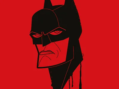 The Batman adobe creative cloud adobeillustrator caricature dccomics diego riselli fanart mattreeves retro robert pattinson the batman vector