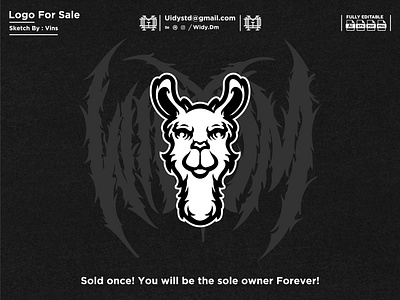 Llama Logo animal animal logo farm farm logo llama llama logo logo mascot mascot logo pet pet logo pets pets logo zoo zoo logo