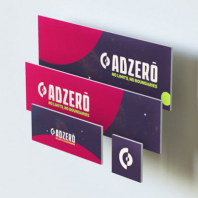 ADZERO brand design brand identity branding design logo logodesign social media