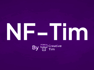 NF-Tim by Creative Tim backend book collection dashboard elrond figma frontend illustration kit meta mobile nft nfts react template ui utility ux web design web3