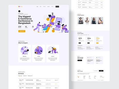 E-commerce UI Web Concept 2020 design 2020 trends best design best designer best shot colors colour design dribbblers e commerce landing page minimal redesign ui uidesign uxdesign webconcept webdesign website website design