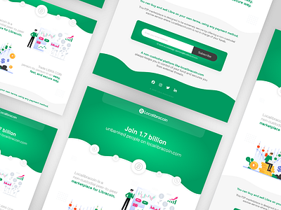 Web Landing page design adobexd branding design homepage design minimal typography ui ux web website