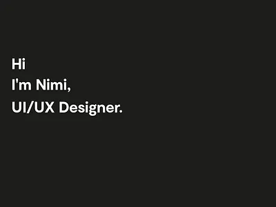 Nimi app design mobiledesign mobileui mobileux ui uidesign ux uxdesign webdesign