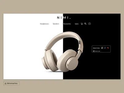 Headphones branding design mobiledesign mobileui mobileux ui uidesign ux uxdesign webdesign