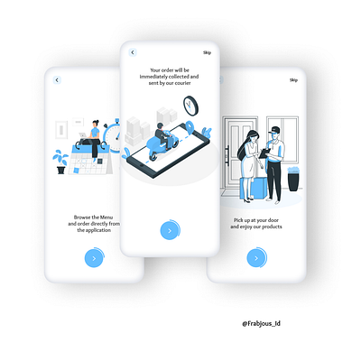 Onboarding app commerce delivery app delivery truck design logistics orders transportation ui ux