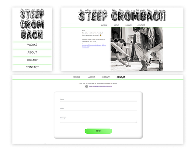 Portfolio Steef Crombach portfolio webdesign website