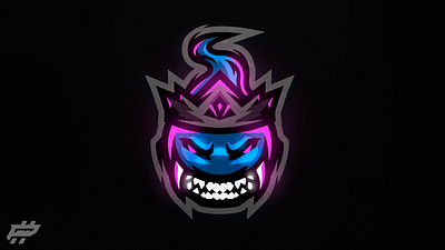 Elemental Mascot Logo angry art branding design e sports elemental essence illustration logo magic mascot mascot logo vector