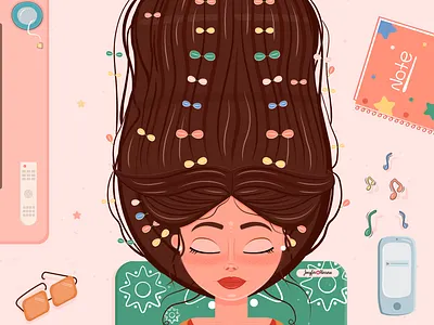 MEDITACION JENYFER HERRERA arte belleza brand identity concept concept art creative design creativity dibujo digitalart diseñador diseño femenine ilustration ilustrator marcapersonal mujer natural relajacion