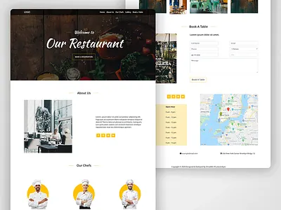 Restaurant Web Design - Your Thoughts Are Really Important to Me design free web desi̇gn landi̇ng web page restaurant restaurant web design ui ux web web one page website