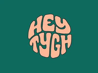 Hey Tygh artist clientwork clothes clothing clothing brand clothing label custom lettering hand drawn itsjerryokolo jerryokolo lettering logo designer logotype logotype designer procreate speech tshirt tshirtdesign typography
