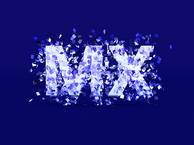 MX Branding Contest 3d branding c4d graphic design illustration logo typography
