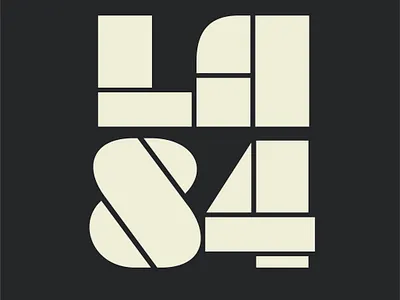 Los Angeles 1984 Olympics Logo for American Horror Story:1984 a graphic designer made that ahs american horror story brand identity branding film film graphics logo set design typography visual identity