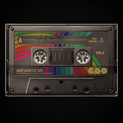 UNDEAD'S MIX '80 | Cassette Tape Mock-up 3d 3d art c4d cassette cassette tape cinema4d mock up mockup mockup design mockup psd mockups octane octanerender photorealistic photorealistic mockup retro vintage