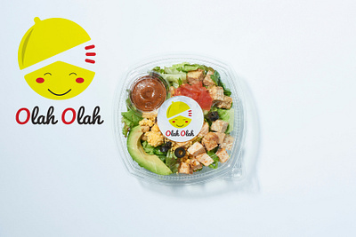 Design Logo "Olah Olah" - free download mockup design flat food free free download psd free downloads free mockup icon links logo vector