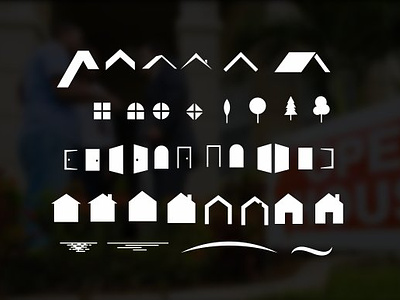 House Shape For Real Estate logo