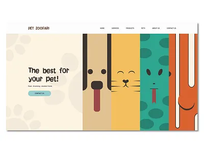 DailyUI 003 dailyui flat design landing page web design