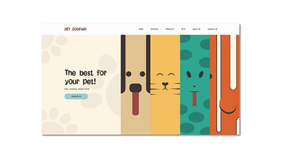 DailyUI 003 dailyui flat design landing page web design