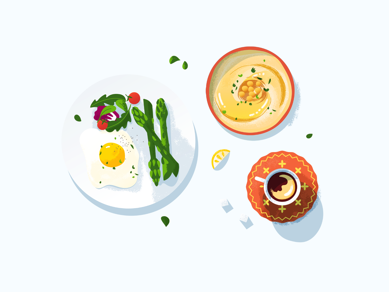 Example of Food Illustration