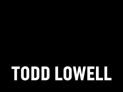Todd Lowell black brand branding identity logo logotype luxury minimal minimalism