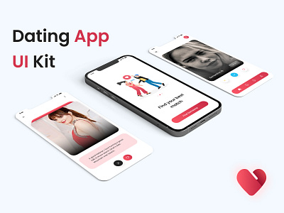Dating App app design ios love ui uiux