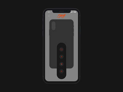 Cellairis Shout: Phone Case Customisation animated gif animation customisation customize darkmode microinteraction minimal mockup painter phonecase ui uidesign ux