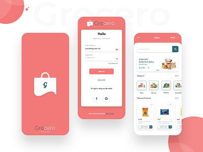 Grocery Shopping App Design android app app design app designers app ui concept design concepts design agency design concept graphic design grocery app grocery delivery grocery online grocery store illustration mobile app design mobile design mobile ui ondemandapp
