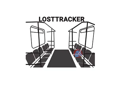 Lost Tracker - abandoned object detection logo lost items metro van