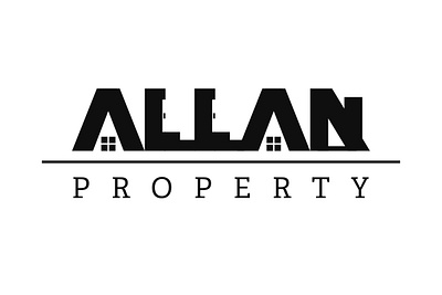 ALLAN Property Branding branding logo