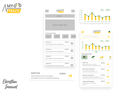 Mytrack App concept appconcept appdesign lifestyle mobile ui mobileapp mobileappdesign tracking app uidesign uiux workout app