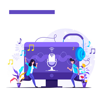 Enjoy the Music design graphic graphicdesign graphics illustration illustrator minimal motion art motion design ui vector