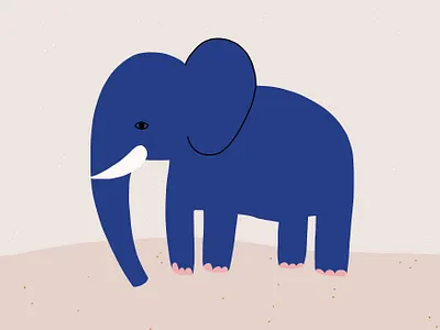 Elefant / Elephant alphabet childrens illustration illustration illustration art illustrator kids art kids illustration procreate