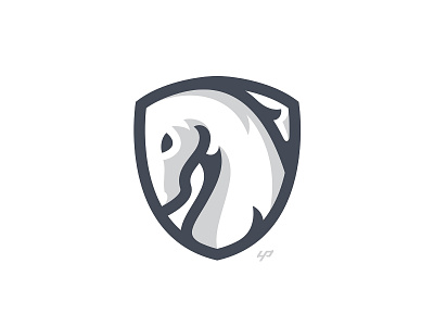 Horse animal branding horse logo