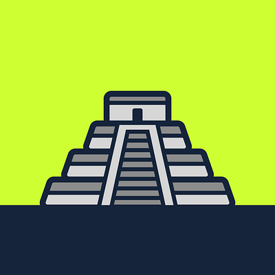 Chichén Itzá Icon icons iconset mexico
