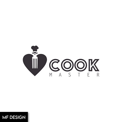 CooK BranD Flat branding clean design flat icon identity illustration illustrator lettering logo ui