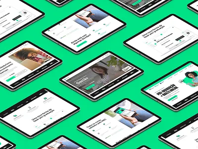 Pós graduação descomplica Landing page design interface ui ui ux ui design ux website