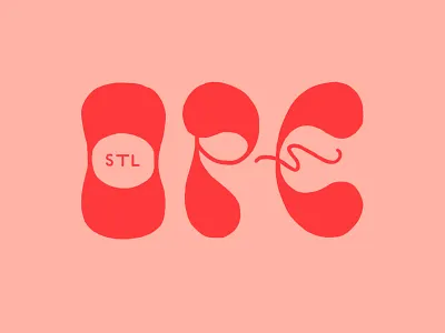 Ope design lettering ope retro st. louis